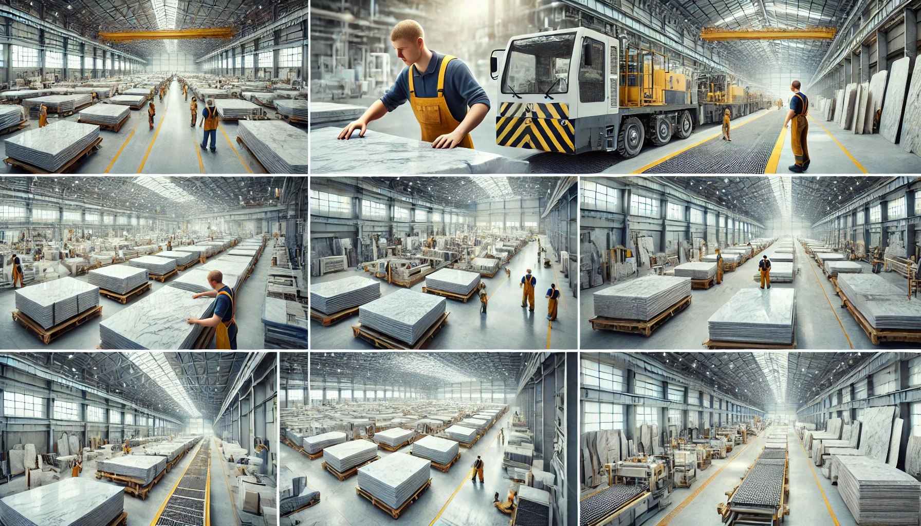 Mermer işletmeleri tüm süreç yönetimi